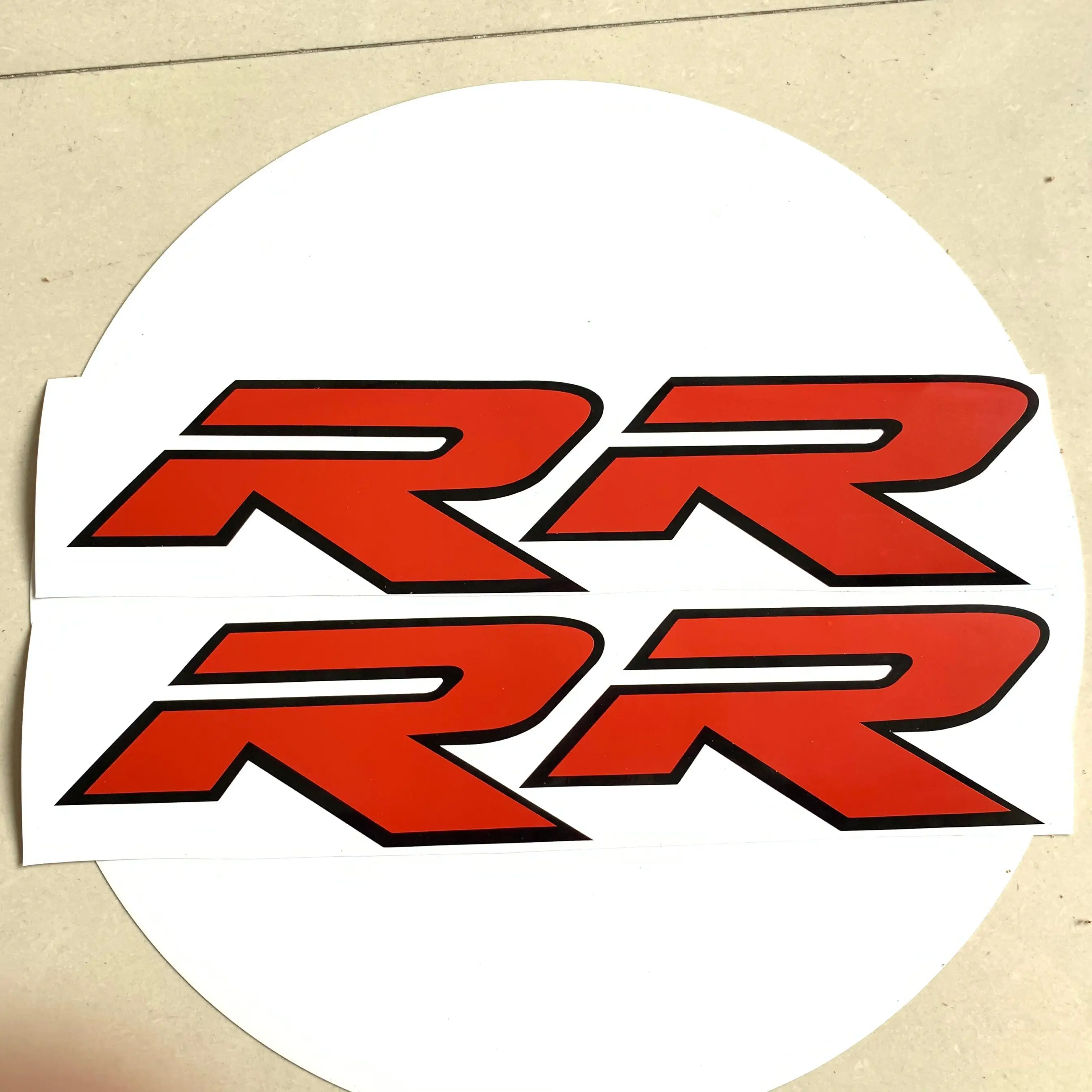 S1000RR Motorcycle Upper Fairing Decals Stickers For BMW S1000RR S1000 RR S 1000 RR Red and Black Stickers