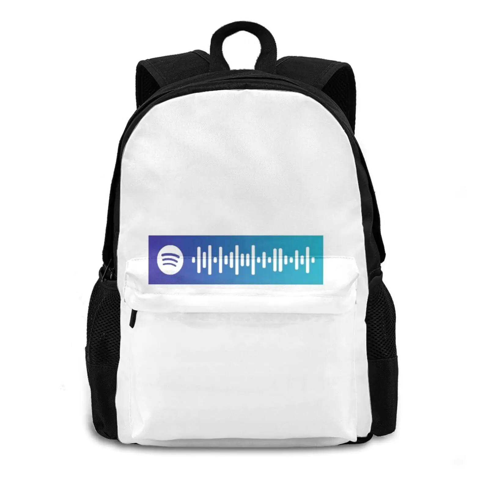 The Spotify Code School Bag Big Capacity Backpack Laptop 15 Inch Spotify Code Spotify Code The Spotify Code Spotify Spotify