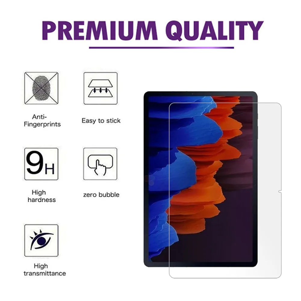 3Piece Glass Films For Teclast T50HD Screen Protector for Teclast P25T P26T T50 T40 M50 Pro Plus T30 P40HD P20HD Glass Protector