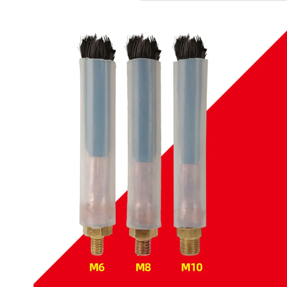 فرش لحام لحام التماس حبة تنظيف مشترك آلة تلميع لحام التماس الأنظف M6/M8/M10