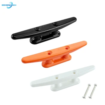 Bitta piatta bassa in nylon Bitta a base aperta 4 pollici 5 pollici Marine Boat Yacht Deck Line Corda Tie Kayak Canoa Deck Accessori hardware