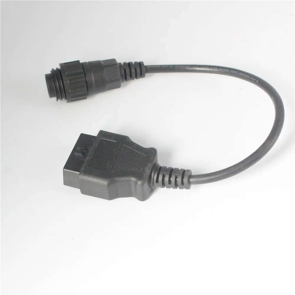 OBD 7 Pin To 16 Pin Converter OBDII Cable for Diesel Truck Diagnostic OBD2 Cable for Knorr Wabco Trailer 7Pin Connector Adapter