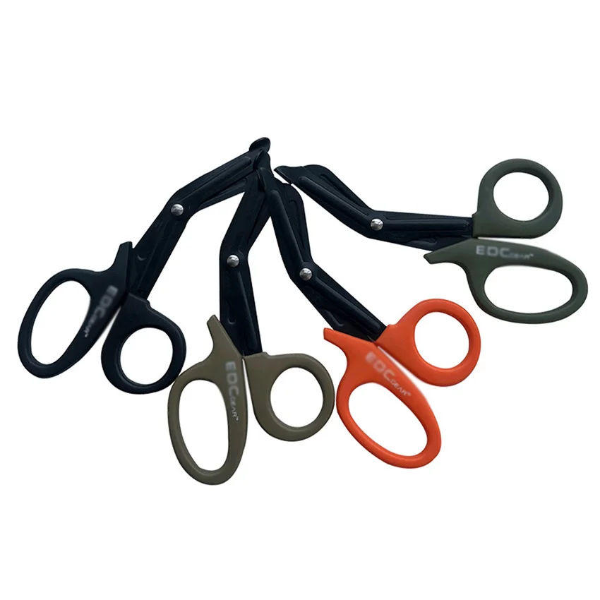 Tijera de rescate médico paramédico para supervivencia, gasa de Trauma, cizalla de primeros auxilios de emergencia, al aire libre, Utilidad de enfermera, Campamento, caminata