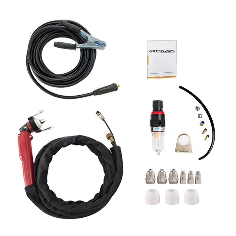 Pilot Arc Plasma Cutter CNC Non-Torch Plasma Cutting Machine 110/220v 60A, Work With CNC Tool Cut Metal Cleaning