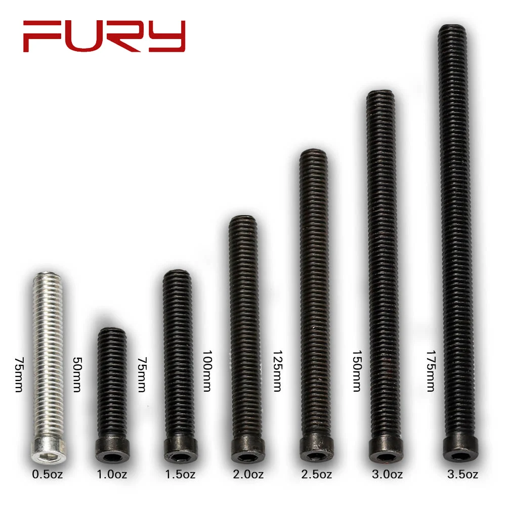 

FURY Billiard Cue Weight Bolt Professional Adjust Weight 6 Pieces of Weight Bolt Durable Billiar Accessories Extension New 2019