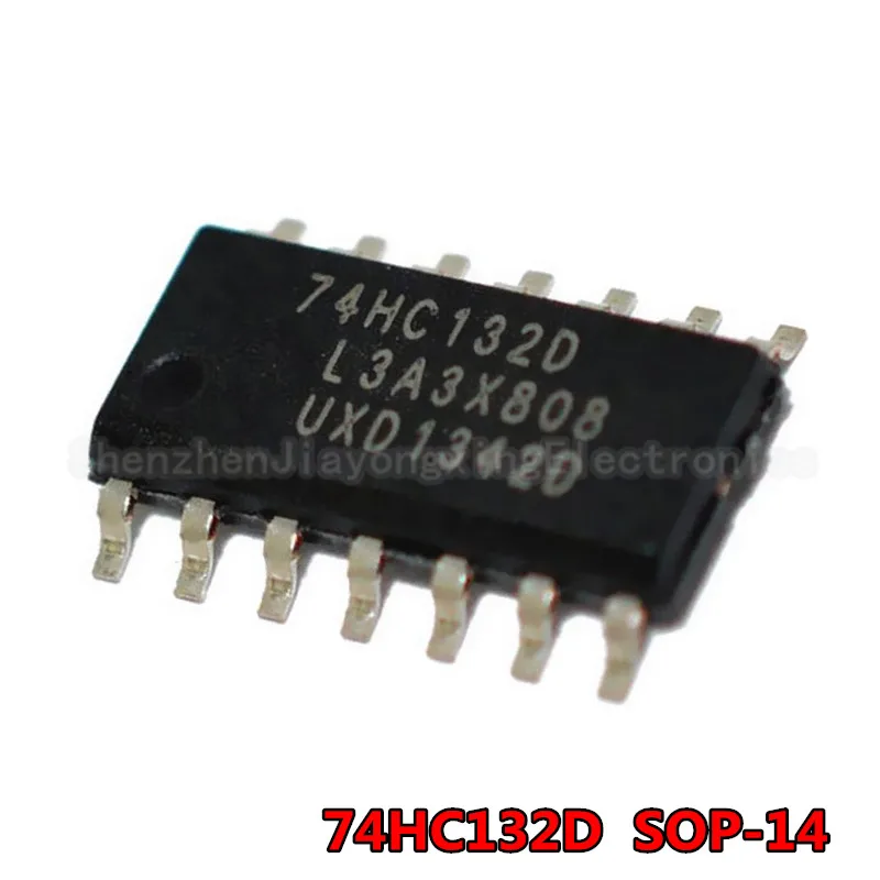 10PCS 74HC132D SOP14 74HC132 SOP SN74HC132DR SN74HC132 74HC132D SOP-14 SMD new and original IC