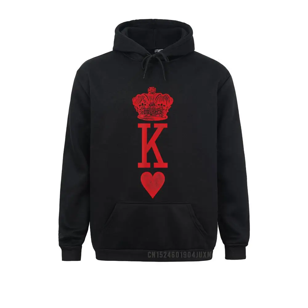 King Of Hearts Crown Manga Sweatshirts Normal Long Sleeve New Design Hoodies Camisa Clothes For Men Spring