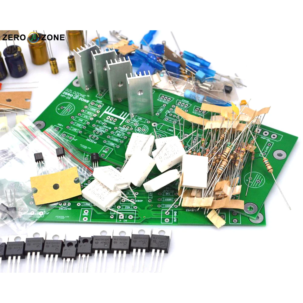 Reference KELL-KSA50 Circuit One Pair(2 Boards) HM2S-50W DIY KITS Class A After Stage Dual Channel Power AMP Amplifier Board