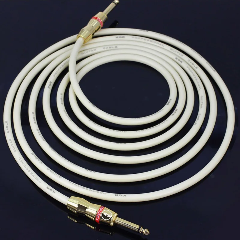 Kgr guitar cable guitar line fever noise shielding hi-fi instrument line guitar bass electronic piano