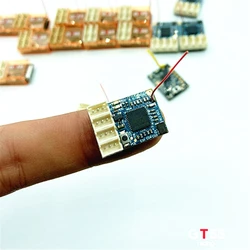 Nano Receiver 4CH For Sanwa Transmitter Compatible M17/M12/M12S/M11X /MT44/MT4/MT4S/MT-S /MX-3X /GEMINI X