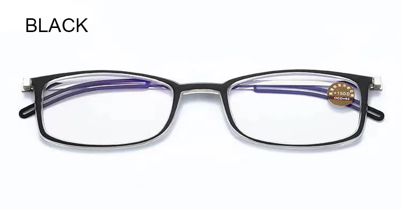 Sighttoo Anti Blue-Ray Universal Ultradünne Lesebrille für Männer und Frauen zum Versenden tragbarer Handy-Brillenetui +1,5 – Detail 5