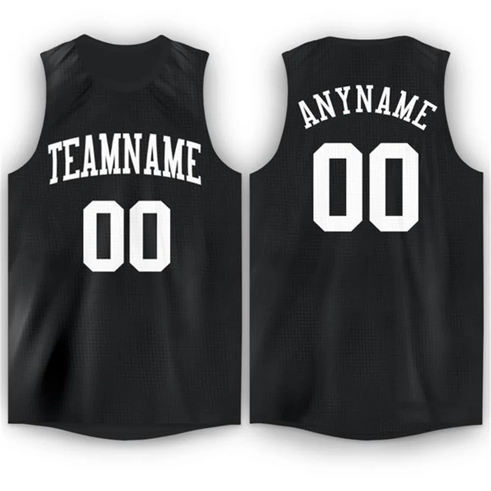 Wholesale Custom Basketball Jersey Printing Team Name Numbers Your Sports Tank top Outdoors Game Clothing For Adults Kids