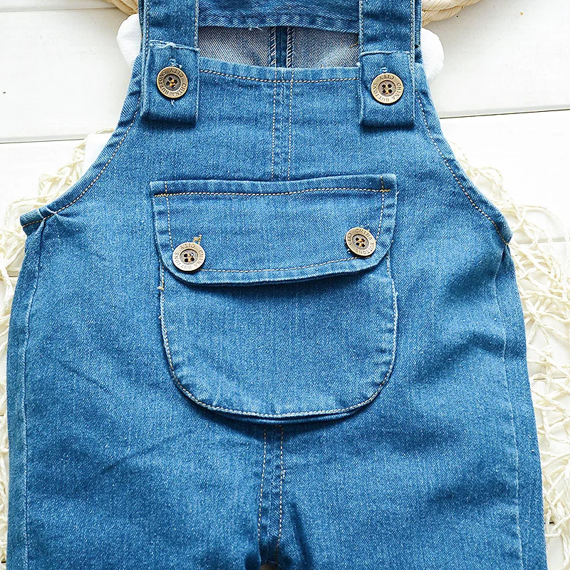 IENENS Kids Baby Jumper Boys Girls Denim Overalls Jeans Jumpsuits Toddler Infant Boy Girl Playsuit Clothes Clothing Pants