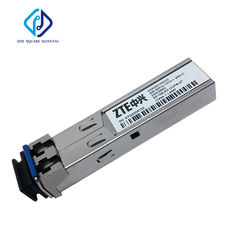 

ZTE SP-GB-EX-CDFB-ZT SFP-1.25G-1310nm-40km Single-Mode Optical Fiber Transceiver