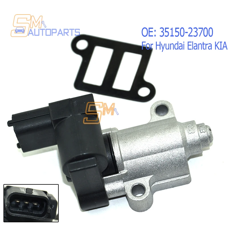 35150-23700 New Idle Air Control Valve For Hyundai Elantra KIA Tiburon Tucson Spectra 2003-2010 35150 23700 35150-26900