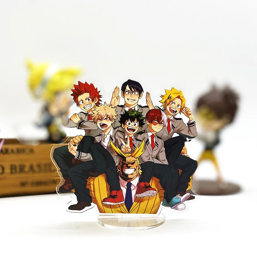 My Boku no Hero Academia All Might Kaminari Tenya Todoroki Midoriya Bakugo HF acrylic stand figure model toy cake topper toy