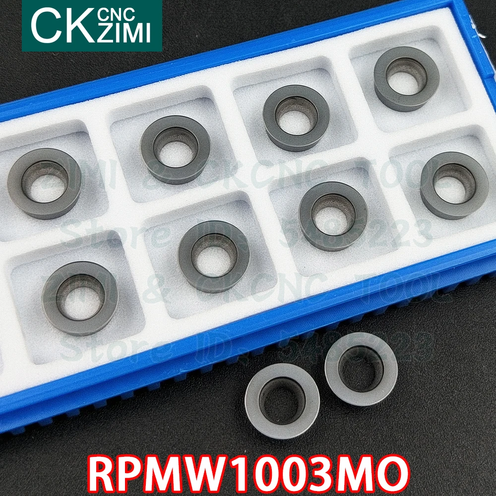 RPMW1003MO ZM1125 RPMW 1003 MO คาร์ไบด์ Circular มิลลิ่งแทรกสามารถจัดทำดัชนีเครื่องมือตัดโลหะ CNC เครื่องกลึงเครื่องตัดเครื่องมือ