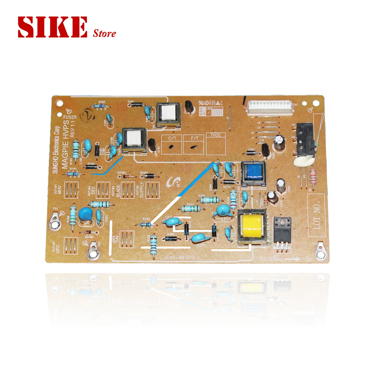 JC44-00197A High Voltage Power Board for Samsung ML-3310 3312 3710 3751 3750 SCX-4833 4835 4020 4040 4075 3825 3826 X3225 3220