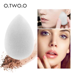 O.TW O.O-esponja de terciopelo con forma de gota de agua para mujer, esponja de maquillaje suave, base en polvo, herramienta de maquillaje 9920