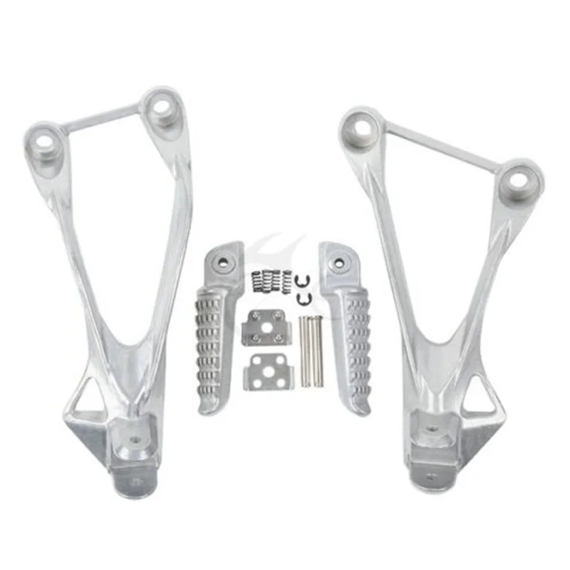 Motorcycle Passenger Rear Foot Pegs Rest Bracket For Kawasaki Ninja ZX636 2005-2006 ZX6R 2005-2008 05 06 07 08 Aluminum alloy