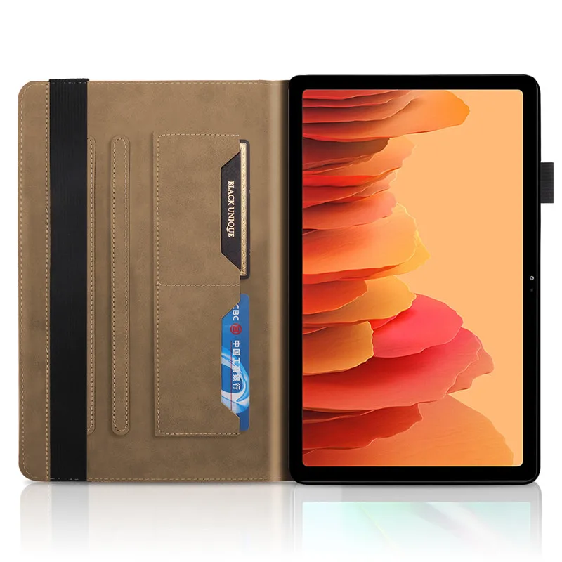 Árvore 3d em relevo para samsung galaxy tab a7 a 7 lite 2021 caso t220 8.7 polegada flip suporte tablet capa para samsung tab a7 t500 caso