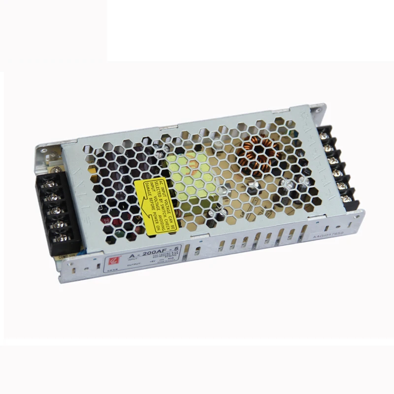 CL A-200AF-5 Slim 100-240V Input 5V 40A 200W Output 30mm Thickness Power Supply Use For LED Display screen