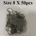 50pcs size 8