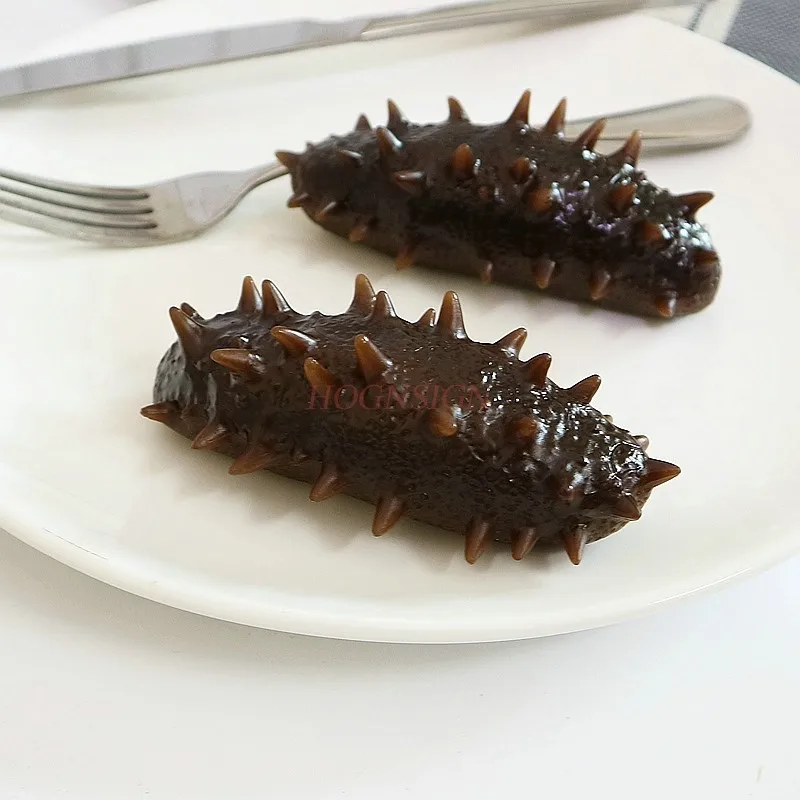 Simulation Food Model Sea Cucumber Seafood Decoration Window Hotel Sample Decoration Decoration Shooting Props 2021