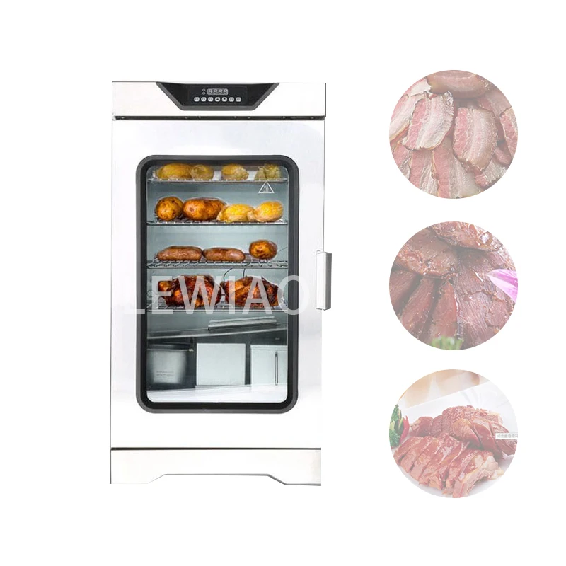 

Commercial Electric Smoking Equipment Meat Smokehouse Oven Sausage Chicken Fish Smoking Maker Food Machine