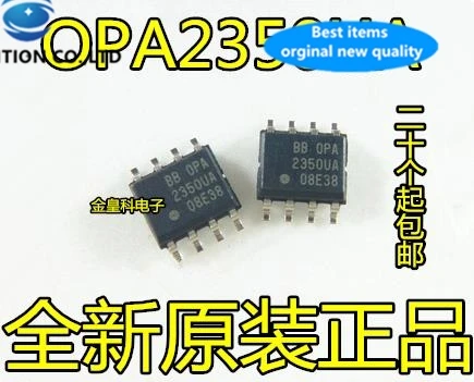 10PCS OPA2350 OPA2350UA SOP-8 pairs of operational amplifier chip in stock 100% new and original