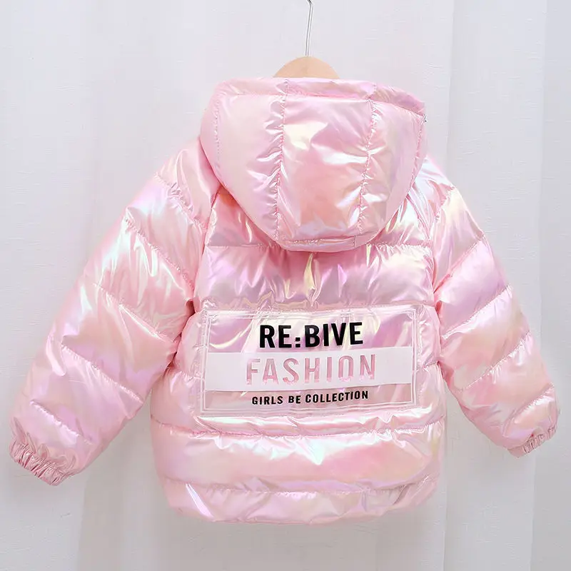 New colorful children's down jacket winter hooded outerwear boys and girls jackets baby autumn and winter coats