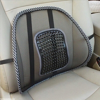 lumbar traction device Back Massage Mesh Cloth Car Seat Cushion Lumbar Waist Support Massager Pillow Ventilate Breathable Tool