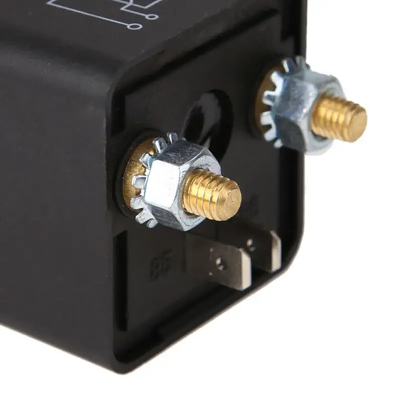 뜨거운 판매 12V DC 200A 높은 전원 자동차 릴레이 트럭 모터 연속 유형 자동차 스위치