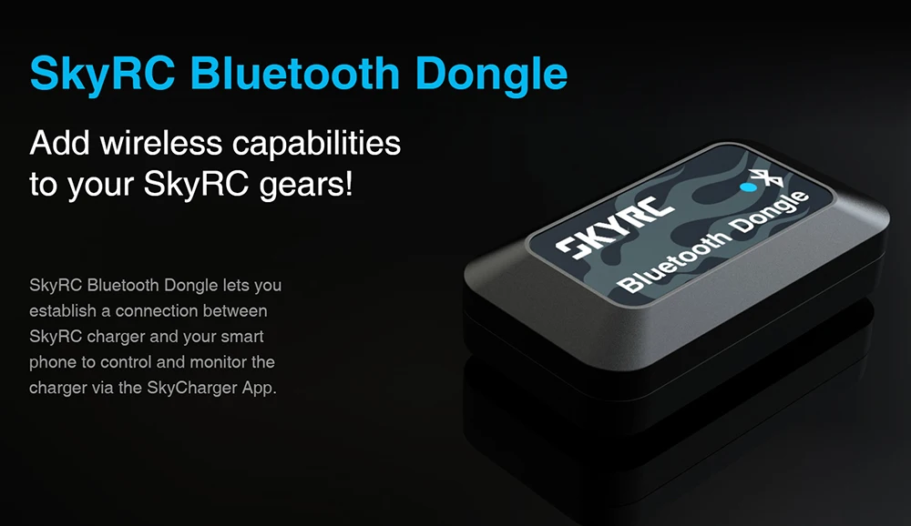 SKYRC Bluetooth Dongle Wireless Capabilities to NC2200 iMAX B6Evo Charger Program Card For TS160 Pro ESC SK-600135