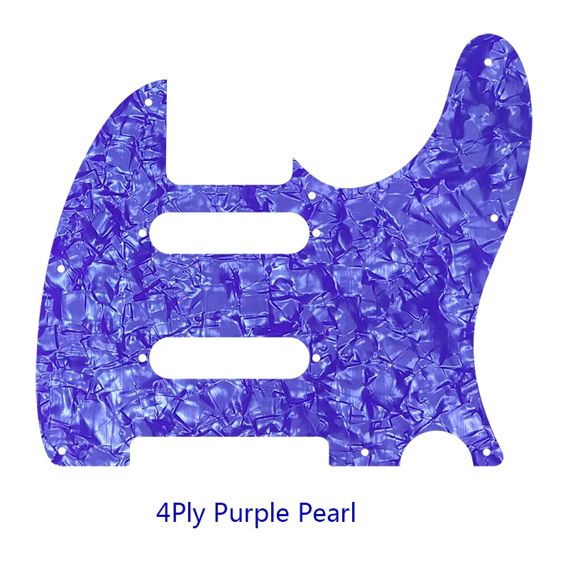 Pleroo Custom Guitar Parts For US 62 Nashville 2 St Single Pickups Tele Telecaster Guitar Pickguard Scratch Plate Flame Pattern