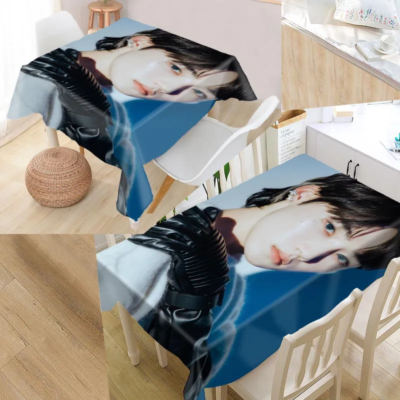 

New Arrival Custom The Boyz Table Cloth Waterproof Oxford Fabric Rectangular Tablecloth Home Party Tablecloth 0622