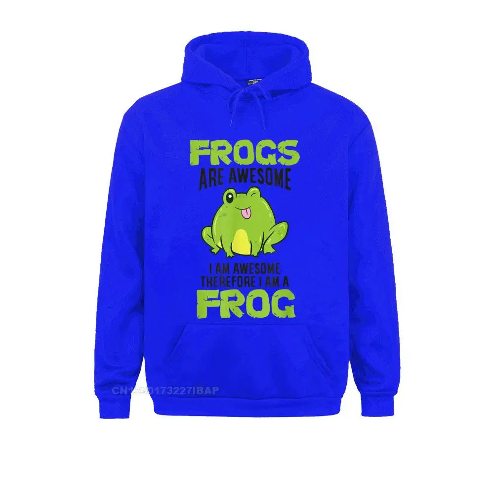 Frogs Are Awesome I'm Awesome Therefore I Am A Frog Wholesale Youth Sweatshirts Chinese Style Hoodies Long Sleeve Funny Clothes