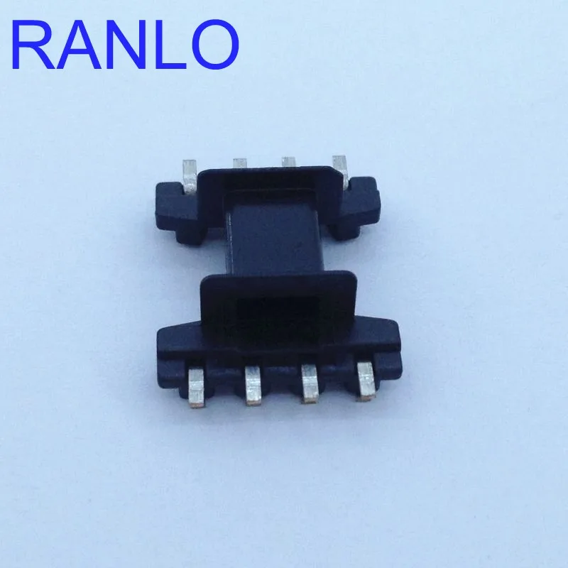 EFD15 SMD 4+4pin  transformer bobbin +TDG TP4 magnetic ferrite core  AL: 780+/-25% non-common terminal