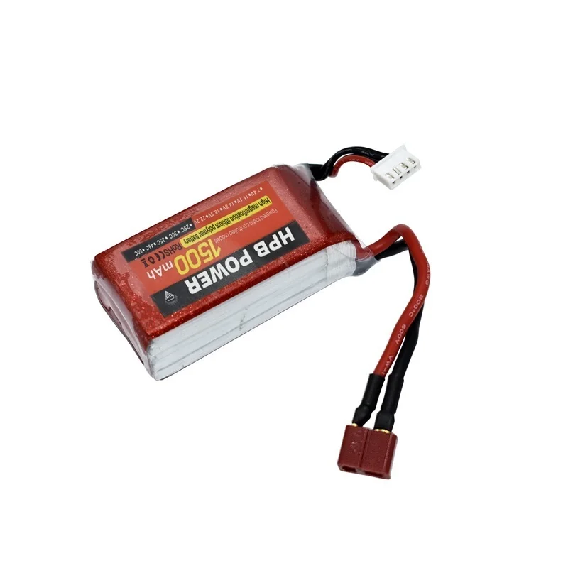 HPB 2s/3s/4s 1500mAh 7.4v/11.1v/14.8v akumulator Bettary dla helikopter Rc samochodów łódź samolot pistolety zabawki bateria Lipo T/JST/XT60