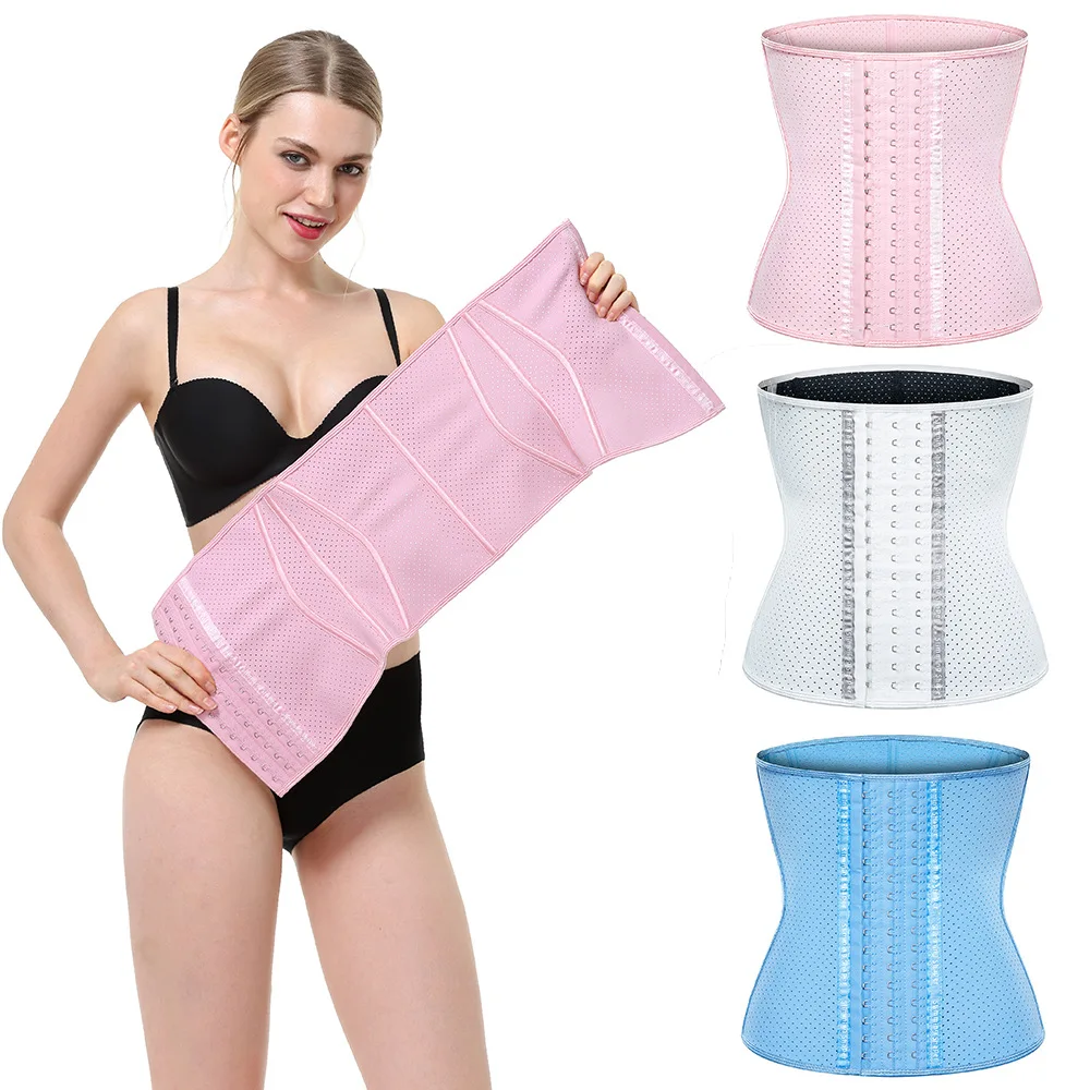 Women Girdles Slim Latex Waist Trainer Body Shaper Tummy Girdle Trainer Shapers Body Waist Corset Slimming Lifter Shapewear