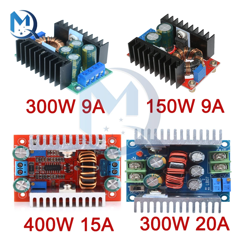 DC-DC 150W 300W/300W 20A 400W Boost moduł prądu stałego nieizolowane Step-up Board sterownik LED konwerter płyta zasilająca