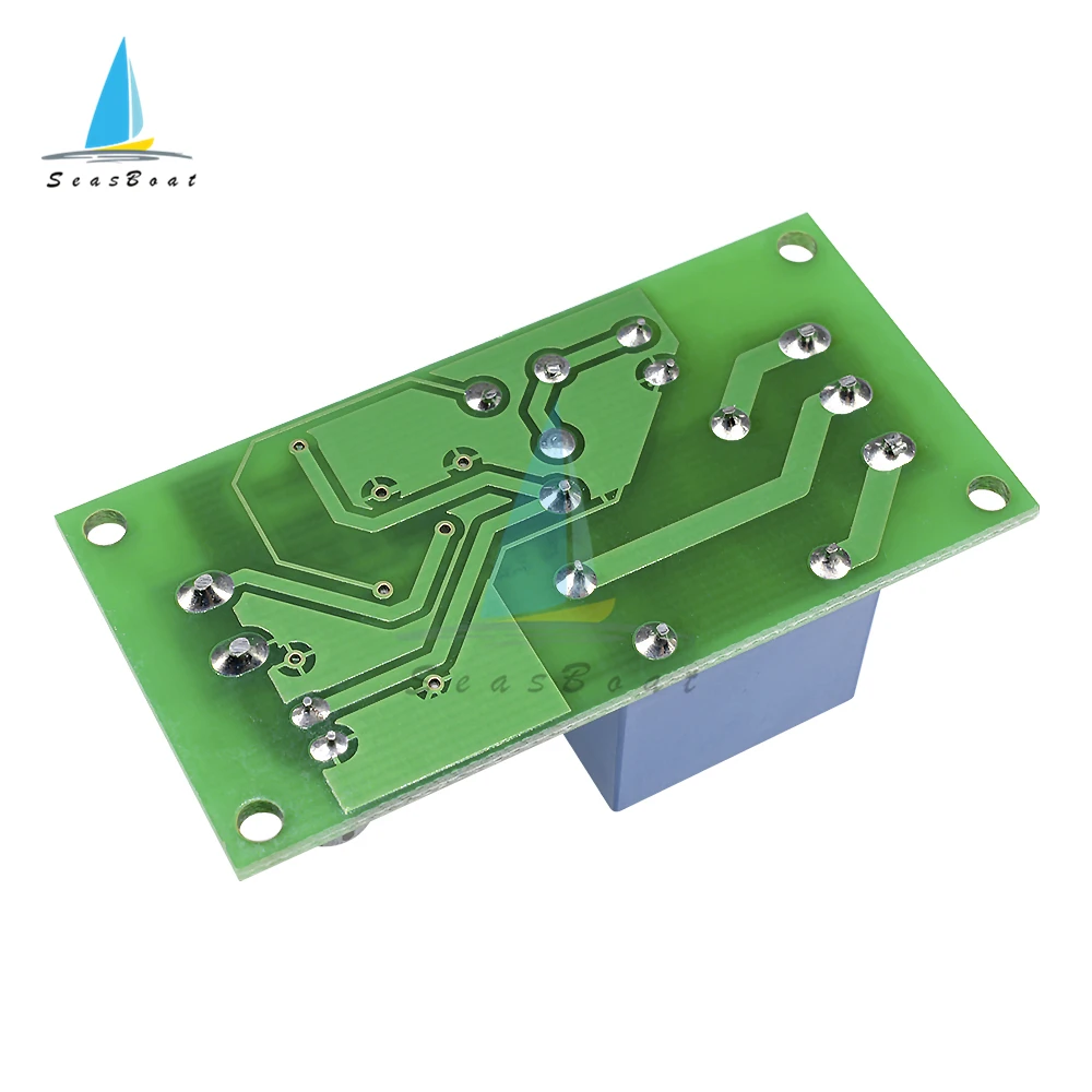 NE555 DC 12V Time Delay Relay Module Conduction Trigger Timing Delay Relays Timer Switch Pulse Generation Adjustable 0-60 Second