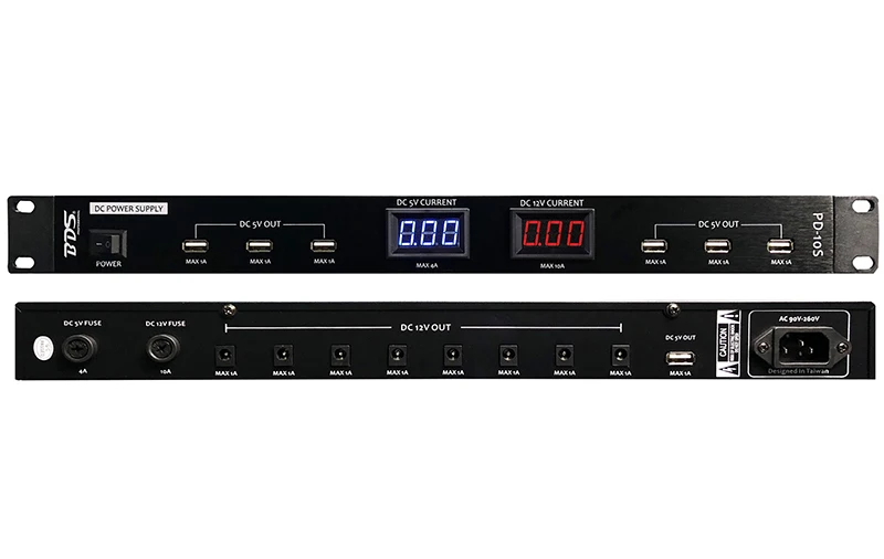 

1U DC 12V 5V Cabinet Rack Power Supply Adaptor Mount NOT SEQUENCE POWER AC into DC Power Supply