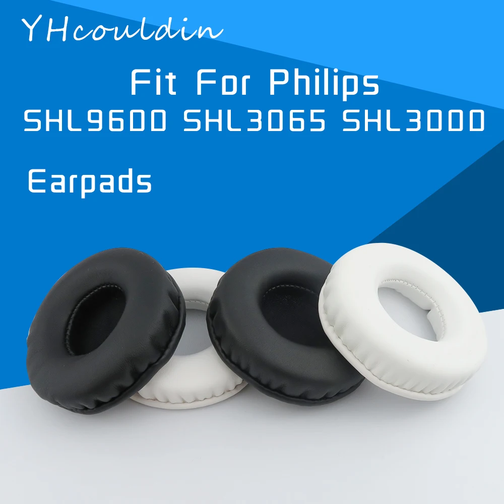 YHcouldin Earpads For Philips SHL9600 SHL3065 SHL3000 Headphone Accessaries Replacement Wrinkled Leather