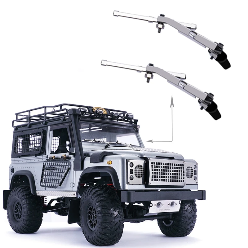 

DJC MN Defender D90 Metal Movable Windshield Wiper Kit 1/12 RC4WD Crawler Car Modified Spare Parts Accessories RC 자동차 장난감