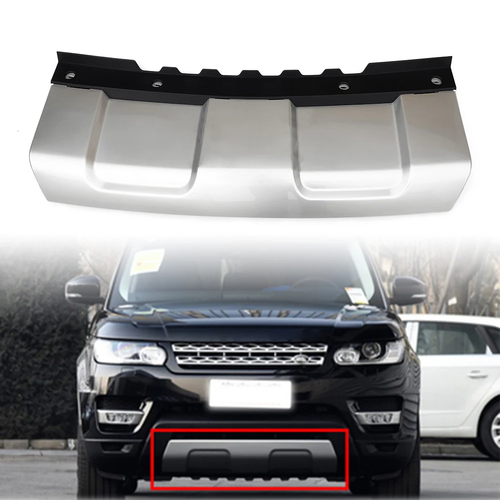 Gray Car Front Bumper Under Cover Towing Eye Guard For Land Rover Range Rover Sport L494 2014 2014 2015 2017 ABS Plastic