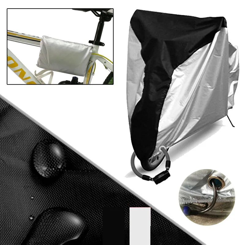 Fiets Waterdichte Cover Outdoor Draagbare Scooter Bike Regen Stofkap Fiets Bescherm Gear Fietsen Fiets Accessoires