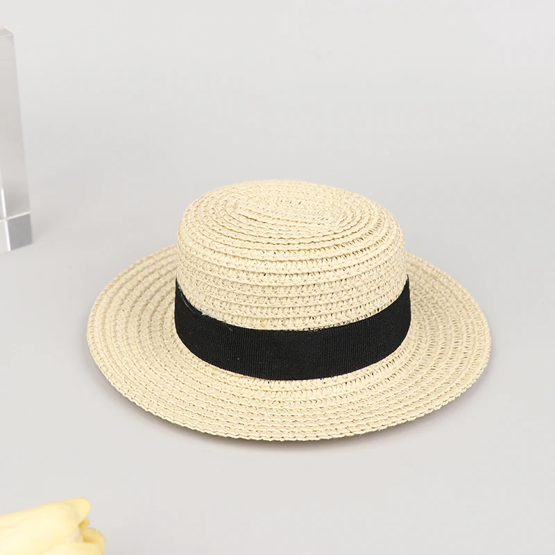 Doll House Miniature Accessories Doll Straw Cute Hat Sun Cap For Doll House Accessories Decoration