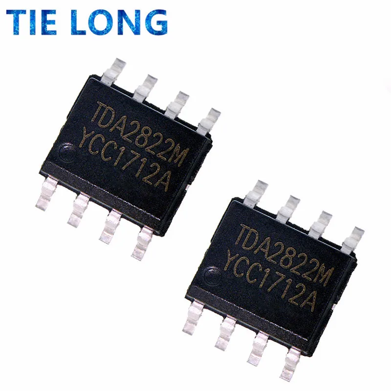 10PCS TDA2822M SOP8…