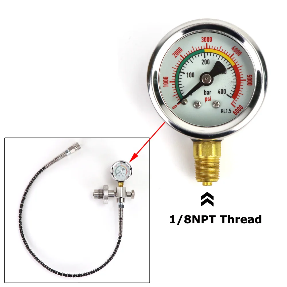 Adaptador de carga DIN G5/8 y repuestos para cilindros de buceo - imagen 4